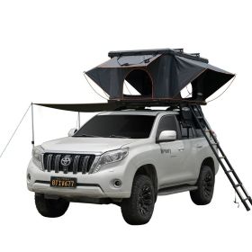 Rooftop Tent Hard Shell with USB Outlet, Winter Thermal Liner, Summer Side Awning&Luggage Racks for 4 Season Camping Rooftop Tent Hard Shell with USB Outlet, Winter Thermal Liner, Summer Side Awning&Luggage Racks for 4 Season Camping