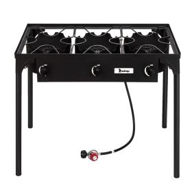 3-Burner Propane Camp Stove - 225,000 BTU 3-Burner Propane Camp Stove - 225,000 BTU
